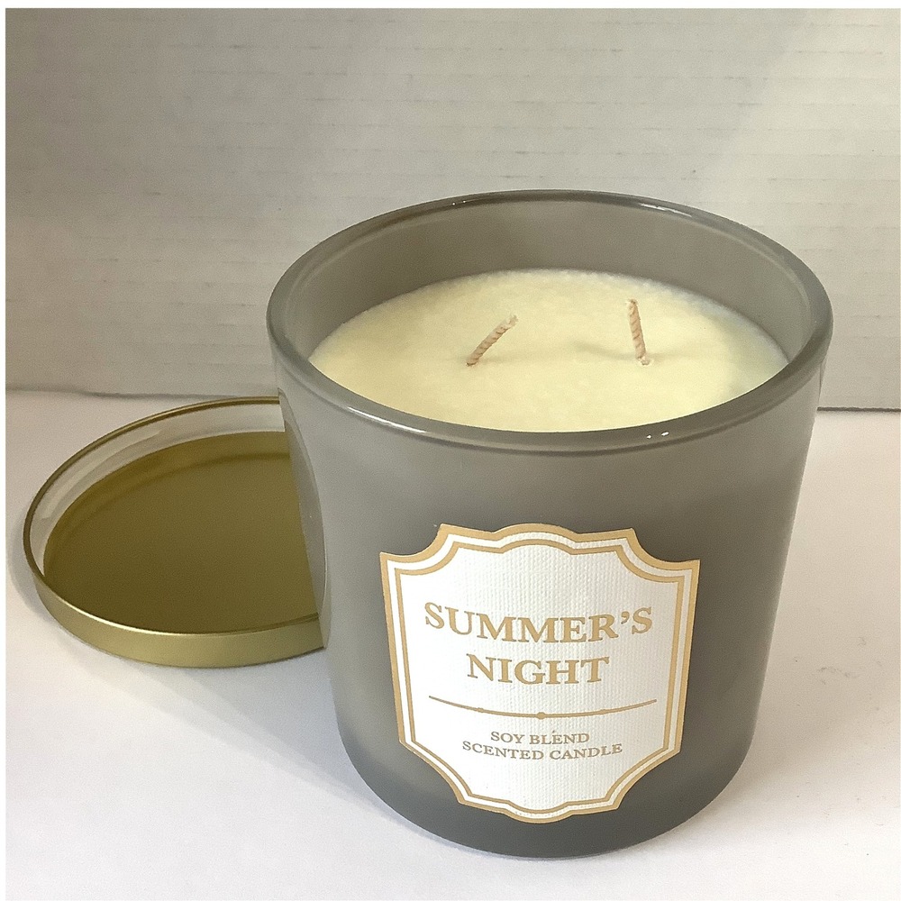 Summer's‎ Night Candle Soy Blend Scented Candle Aromatherapy Relax Gift Decor